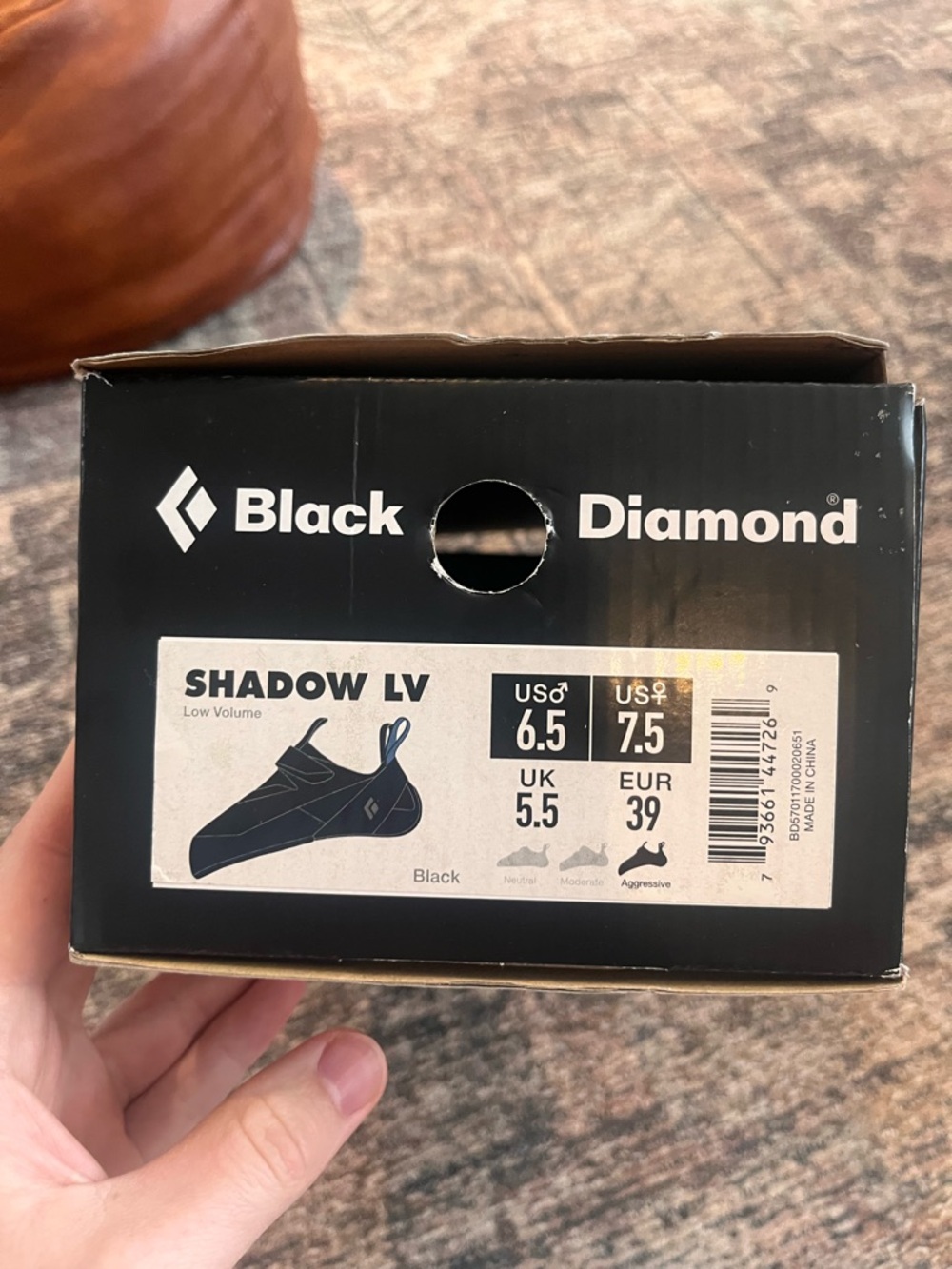 Black Diamond Shadow LV - Black